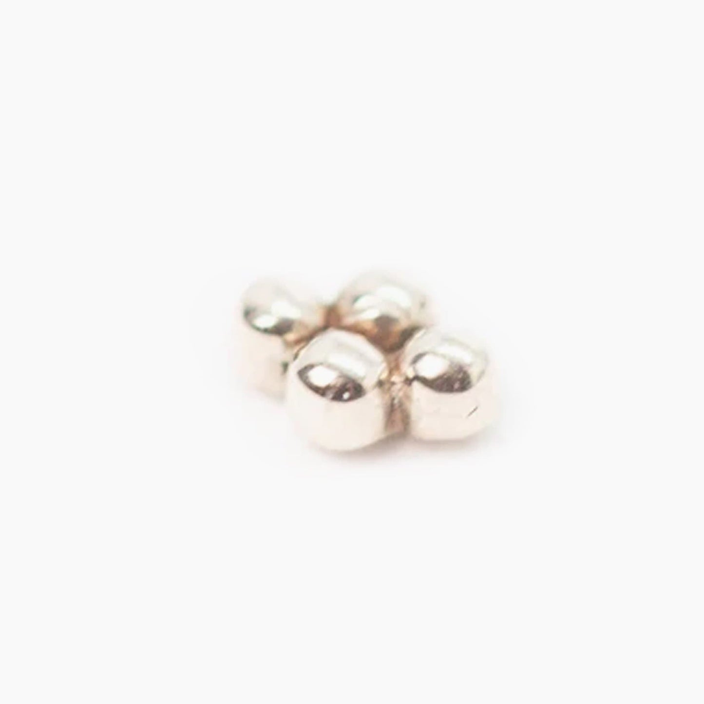 Threadless 14k Quad-Bead Cluster Tops For Nose, Ears & Lip - Avanti Body Jewelry