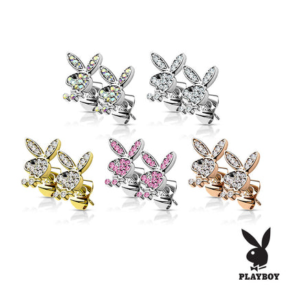 Playboy Earring Pair - Avanti Body Jewelry