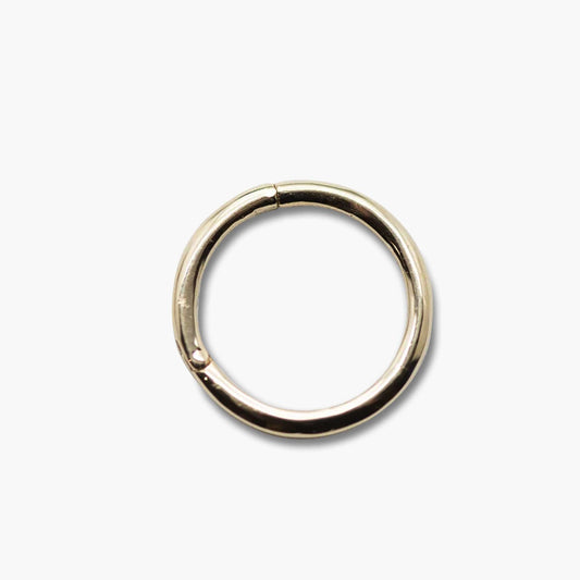 Hinged Ring 14k Gold | Clicker Segment Hoop Ring - Avanti Body Jewelry