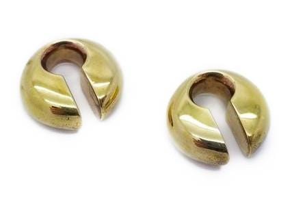 Diablo Organics | Mini Brass Keyhole Weights - Avanti Body Piercing & Fine Jewelry