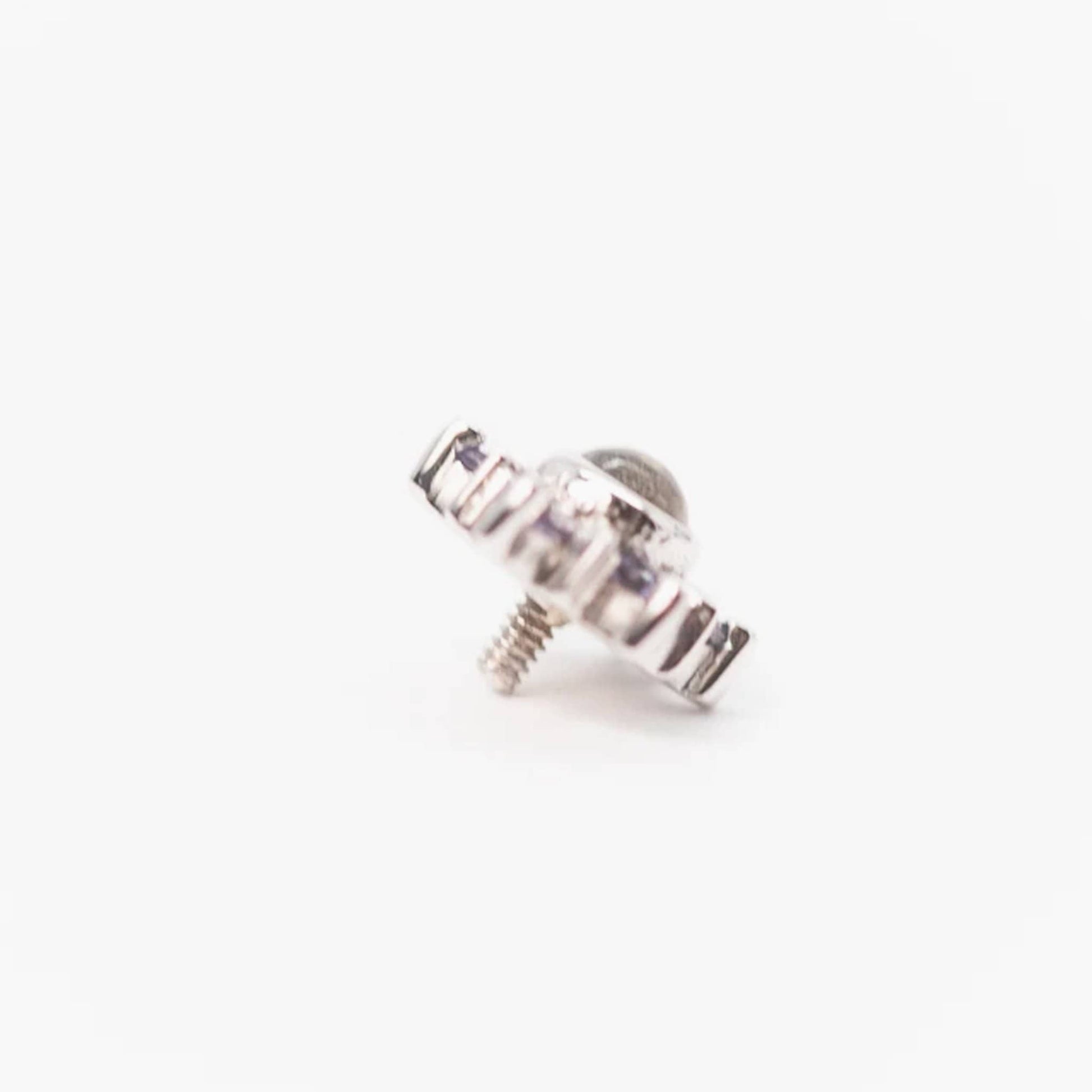BVLA | Threaded 14k Mini Toltec Tops - Avanti Body Jewelry