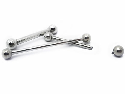 8g Straight Barbell (Post Only) - Avanti Body Jewelry