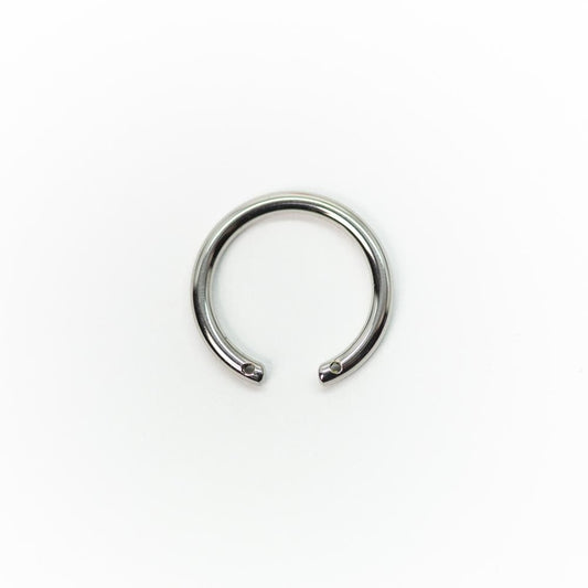 Titanium Front Facing Horseshoe (Barbell Only) - Avanti Body Jewelry