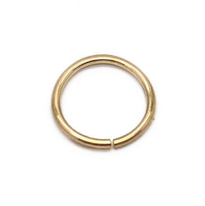 Gold Seam Ring | Gold Seamless Ring | Gold Nose Ring – Avanti