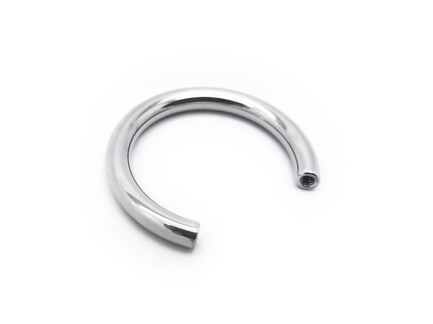 16g Titanium Horseshoe (Circular Barbell) - Avanti Body Jewelry