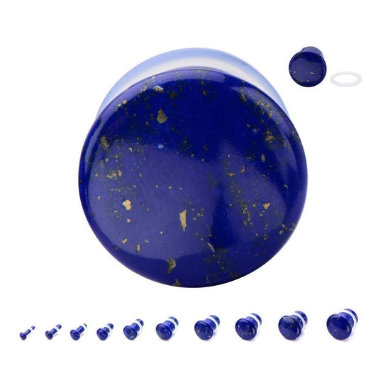 Stone Plugs | Lapis Lazuli - Avanti Body Jewelry