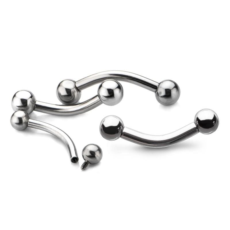 12g Titanium Curved Barbell